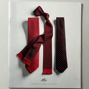 Hermès Le Monde CRAVATES A-W 2009 magazine d'Hermès biannual collection